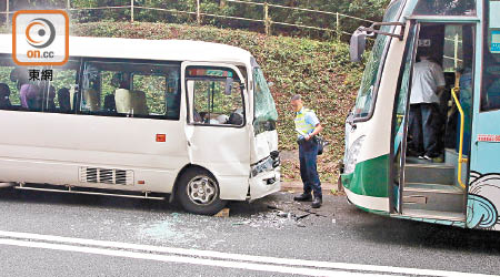 警員在場調查。（曾紹良攝）