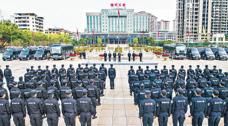 廣東多地警方展開聯合行動，偵破跨境罪案。（互聯網圖片）