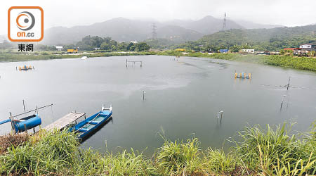 新界西堆填區發生污水滲漏，懷疑污染附近下白泥村。