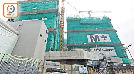 西九文化區管理局上月終止與新昌營造的西九M+博物館建造工程合約。