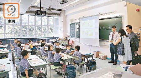 教育局昨派員到全港一成半至兩成半中小學「點人頭」。（資料圖片）
