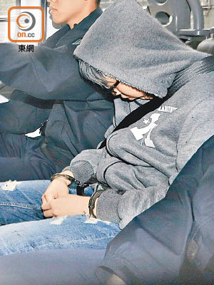 被告劉朗彥犯案後被警方拘捕。