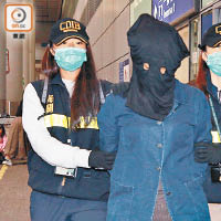涉嫌販毒女傭工被捕。