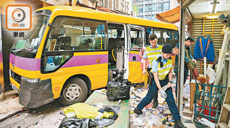 保母車北角大車禍中，涉事車輛煞車系統正常。