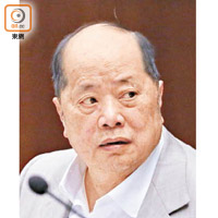 張華峰關注政府財政盈餘是否大幅減少。（李志湧攝）