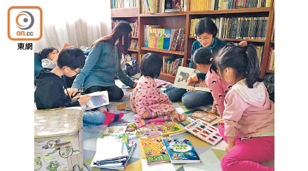 讀書人光房會定期舉辦親子閱讀班。（要有光提供）