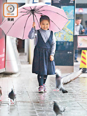 本港今明兩日有驟雨及雷暴。（李志湧攝）