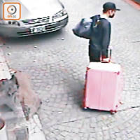 陳同佳涉殺人後以行李箱藏屍。