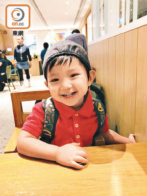 小浚恒昨兩歲生日。（受訪者提供）