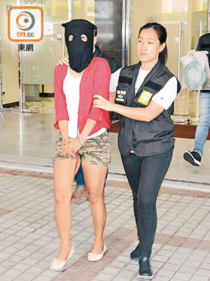 涉案菲律賓女子被司警拘捕。