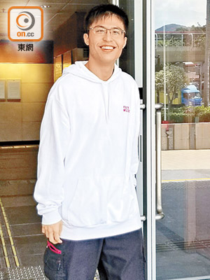 涉嫌非禮女童的被告劉駿軒，昨因「非自願」的原因而缺席聆訊。