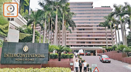 香港洲際酒店疑因入住率下跌等因素，要求員工放假。