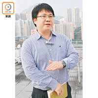 周志斌表示裕民中心業委會考慮到風險責任，最後不參與上網電價計劃。