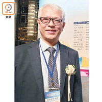 梁冠芬指往台灣升學為香港青年提供另一個追夢機會。（區慧盈攝）