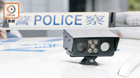 警方部分車輛設有自動車牌識別系統。