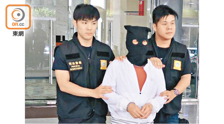 涉案香港男子被司警移送檢察院偵辦。