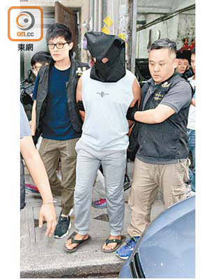 紅磡五月發生劫案，警方拘捕印度裔持行街紙男子。