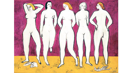 《五裸女》
