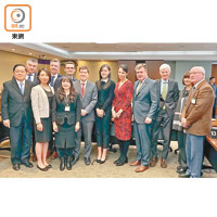 加拿大多名跨黨派國會議員及職員在首都渥太華出席一個有關香港活動。