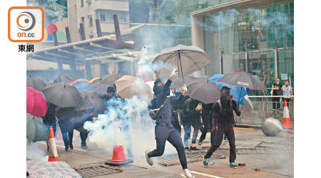 香港反修例風波造成多場衝突。