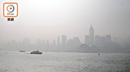 香港受中美貿易戰緊張局勢影響。