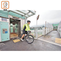 大埔<br>部分新建升降機位處單車徑附近，使用者不乏騎單車人士。
