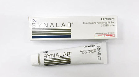 外用類固醇藥物「SYNALAR軟膏0.025%」需要回收。