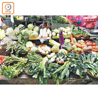整體蔬菜進口量按年下跌約百分之四，業界估計與市道變差有關。