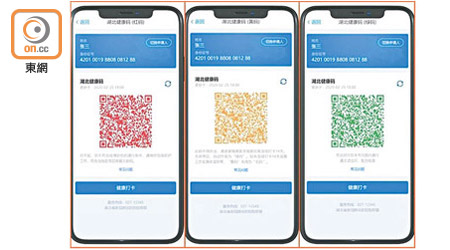 內地推出電子「健康碼」，作為個人出行電子憑證。