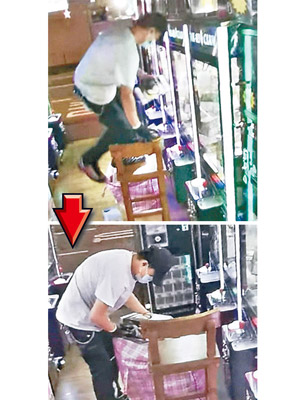 賊人闖入夾公仔機店舖盜走多盒模型玩具，過程被天眼攝錄。