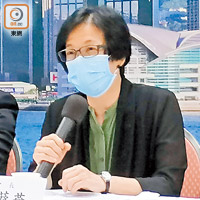 利葵燕說華員會暫定本周內和聶德權會面討論凍薪方案。