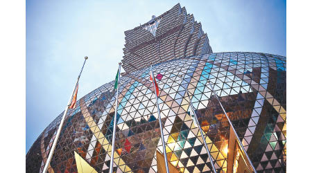 澳門的新葡京酒店下半旗為何鴻燊哀悼。