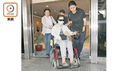 DR事故受害人王靜波（坐輪椅者）申請解除索償暫緩令獲批。