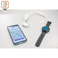 「智能監察Watching U」可配合手機App、智能手錶及智能眼鏡使用。