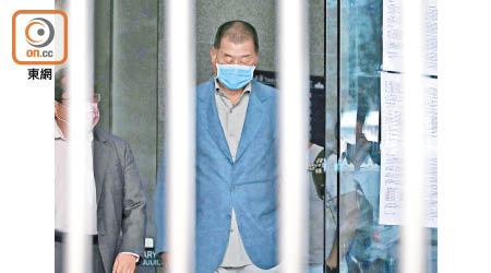 黎智英向日媒表示，估計自己會被判監半年。