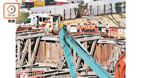 五十一歲工人被廿二噸重鋼筋支架壓中死亡。