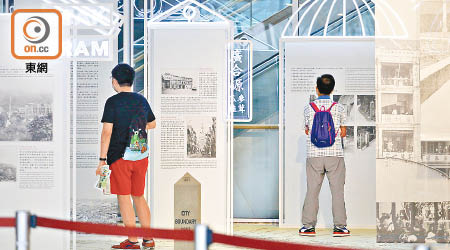 歷史博物館重開首日，只有少數市民到場參觀。（李志湧攝）