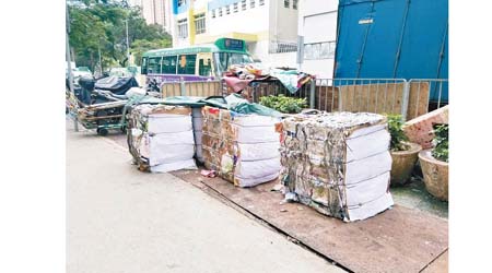 全港廢紙收集及回收服務計劃今日起逐步開展。