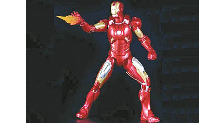 涉案模型為鐵甲奇俠Iron Man Mark VII特別版。