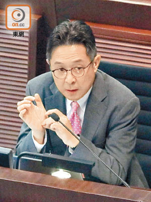 陳維安已擔任立法會秘書長逾8年。