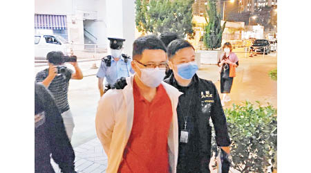 盧俊宇涉浪費警力被捕。