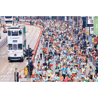 渣打香港馬拉松賽事由香港業餘田徑總會主辦。