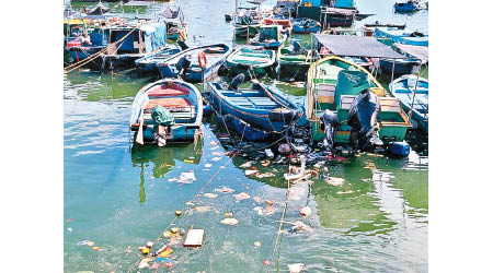 海事處處理海上垃圾的經常開支急升。