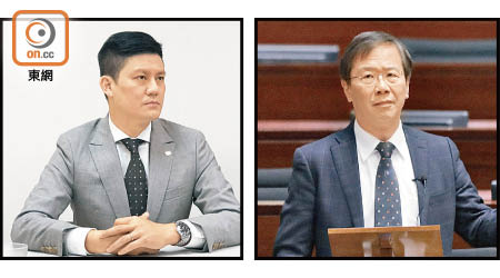 法官撤銷前議員譚文豪（左圖）及郭家麒（右圖）的保釋決定。