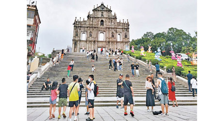 澳門前日創疫情以來單日旅客量新高。