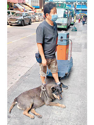 明哥與大耳感情深厚。（香港動物報提供圖片）