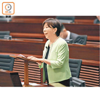 蔣麗芸動議設立新生代基金被否決。