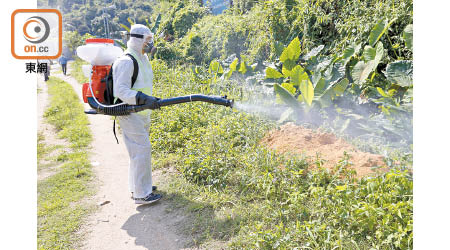 區議員要求食環署加強滅蚊工作。