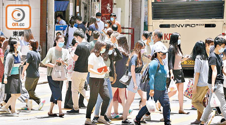 本港連續兩日零確診。（陳德賢攝）