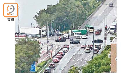 沙田大涌橋路周日發生奪命交通意外。